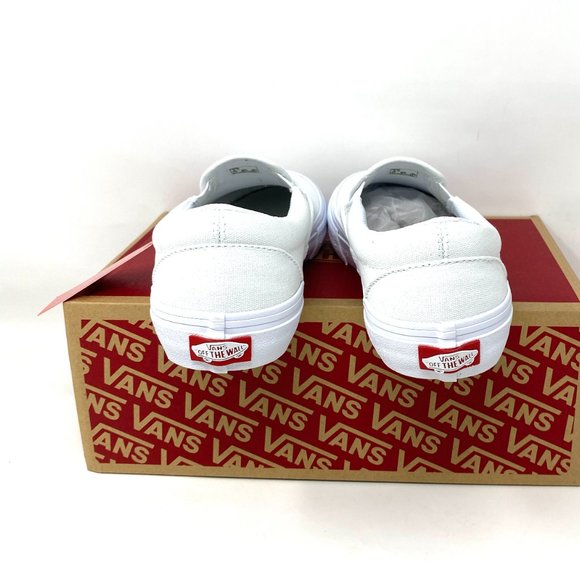 Vans Slip-On Pro White Skateboarding Women's Size Low Top Canvas VN0A347VWWW - Picture 4 of 10